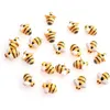 Hobbygereedschappen Mini Bijenornamenten Tiny Hars Diy Plaksteen Versiering Bumble Voor Haar Clip Craft Art Project Huis Tuin Decoratie Jood Dhked