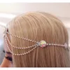 Klipsy do włosów ręcznie robione na czole kryształowy łańcuch na głowę biżuteria dla kobiet bohomian norcestone norceston akcesoria