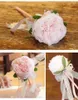 Fleurs décoratives 10 pièces/lot 10cm tête de fleur de pivoine artificielle pour la décoration de fond de mur de fête de mariage bricolage Bouquet de mariée voiture