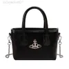 24SS Designer Bag Viviene Vivian Empress Dowager Saturn Bag Small 2023 New Fashion Mini Bag Bag حقيبة كتف واحدة