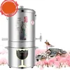 Vinframställning maskin liten hushåll automatisk hydrosol färsk blomma eterisk oljedestiller fruktrening