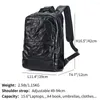 バックパック本物の革のメンファッション大規模シュールバッグ15.6 "ラップトップビジネス旅行カジュアルデイパック