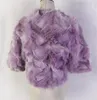 Womens Fur Faux Plazson Chamarras Para Mujeres Kort kappa för 34 ärm överrock Vinter TOP 231010