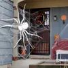 Other Festive Party Supplies Halloween Decoration Spider Party Accessories Decorations Outdoor for Home Festival Haunted Spider Web Events R231011