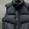 Parkas pour hommes hiver col montant gilets matelassés mode chaud mince casual lâche haute rue vestes sans manches hommes hauts vêtements masculins J231010