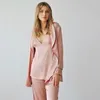 Accueil Vêtements Femmes Pyjamas Ensemble Satin Vêtements De Nuit Avec Ceinture Décontracté 3 PIÈCES Vêtements De Nuit Pyjamas Pour Femme Été Intime Lingerie Doux Homewear