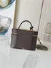 10a modeväskor klassiska Vanity Fair Ladies Handbag Purse Cowhide läder Canvas Vanity Fair Hand Bill Shoulder Crossbody Bag