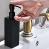 Liquid Soap Dispenser Refillable Manual Wall Mounted Shampoo Shower Gel Hand Sanitizer Bottle Bathroom Accessories