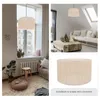 Pendant Lamps Vintage Chandelier E27 Woven Lampshade Bedside Living Room Table Light Cover Accessory
