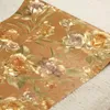 Sfondi Moda Fiore di peonia Carta da parati 3D Lamina d'oro in rilievo Metallico Camera da letto Soggiorno Sfondo Tv Papel De Parede