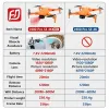 Profesjonalny quadcopter FPV L900 Pro SE 4K Drus Drone wizualne przeszkody Unikanie bezszczotkowania Silnik GPS 5G WiFi RC Dron