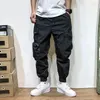 Men's Pants 2023 Japanese Streetwear Plus Size Thin Cargo Men Clothing Jogging Casual Joggers Korean Khaki Trousers