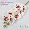 Decorative Flowers 1 Stem Real Touch Latex Artificial Moth Orchid Butterfly Flower For House Home Wedding Festival Decoration F472