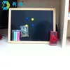 Blackboards 30*40cm Chalkboard Wooden Blackboard Wood Frame Chalk Board Magnetic Black Board Office Supplier 231009