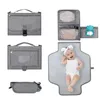 Doekluiers Draagbare babyaankleedkussentjes voor baby met schouderriem Afneembare babydraagbaar voor luiertas aankleedkussentje 231006