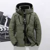 Herren-Daunenparkas -20 Grad Winterparkas Männer Daunenjacke Männliche Weiße Entendaunenjacke Mit Kapuze Outdoor Dicker Warmer Gepolsterter Schneemantel Übergröße M-4XL J231010