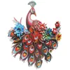 Wallpapers Garden Bird Ornament Peacock Hanging Wall Decor Outdoor Decoration