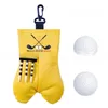 Other Golf Products Innovative Ball Bag Pouch Funny Accessories Sacks Portable Pockets Gag Gift For Boyfriend Gifts 231010