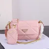 10A najwyższej jakości luksusowy projektant torba crossbody 23NEW Mini Water Diamond torebka torebka owczacza torba na ramię Flip Flip Łańcuchowe klapa 25 cm Portfel Lady Tourse F1pn#