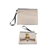 Sublimation Linen Makeup Bag Favor DIY Blank Coin Purse Pencil Bags Transfer Coating Storage Pouch Christmas Gifts