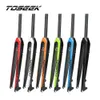 Forcelle bici TOSEEK Mountain Forcella in carbonio 29 Tubo dritto 560g Duro Mtb anteriore per bicicletta 26er 27.5er 29er 231010