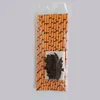 Engångskoppar Strån hård plast individuellt lindade 25 användbara halloween papper hög silikon för tumlar