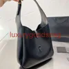 Super cool underarm bag bucket bag shoulder bag large shopping bag Fashion cowhide leather gold letters hardware can be naughty with ladies plain bag