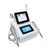 2 I 1 dubbel skärm 7D HIFU Face Lift Hifu Anti-Aging Vagin Rejuvenation Machine Skin Drawing Mini Desktop för rynka borttagning 7D HIFU