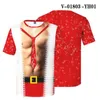 Sweats à capuche pour hommes Costume de Noël drôle 3D Pull Streetwear Hommes Femmes Sweat à capuche Sport à manches longues Unisexe Sweat à capuche Tops