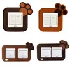 Switch Stickers Cover Anti Dirt Sticker Bear Paw Design Non Stick Felt Wall Decor Protection ZD621 231010