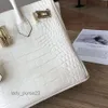 H Top Totes Bote Bir Kins Qualitativ hochkarätige Umhängetasche Lady Klassiker Designer Vielseitige Taschen Krokodil Ein Muster Leder Handtasche Fashio K8dm