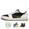 Basketballschuhe Jumpman 1 1S Low Travis Concord Black Phantom TS Reverse Mocha Zion Williamson Cactus Jack Olive Retroes Männer Frauen Schotten Trainer Turnschuhe Größe 13