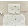 Cloth Diapers Foldable born Baby Diaper Changing Pad Cotton Bear Rabbit Oliver Portable Waterproof Infant Urine Pad Reusable Pad 69x50cm 231006