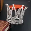 Haarspangen Kinder Mini Strass Krone Clip Mädchen Tiara Ornamente Kind Kamm Kopfschmuck Geburtstag Party Kuchen Dekoration Geschenk