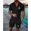 Men's Tracksuits Polo Tracksuit Shorts Sets For Man Clothing Bernese Mountain Dog Jogging Costume Anime Sweatpants African In Homme
