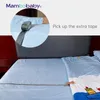 Sängkläder sätter mambobaby baby antikick quiltklämmor istället för sovsäck spädbarn skyddande antirun lakan quiltning fixer 231010