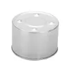 Ljushållare 50 Round Tea Light Cups Aluminium Candle Holder Tin burkar diy ljus som gör container bröllop dekoration tealight vaxpannor hantverk 231010