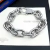 Ny Silver Crown Chain Armband Designer