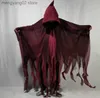 Theme Costume Unisex Halloween Ghost Dementors Cosplay Come Gothic Horror Zombie Tattered Hooded Capes Day Of The Dead Party Props Cloaks T231011