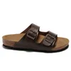 Homens Mulheres Microfibra Birko-Flor Slides Clássico Chinelo Flat Lambskin Casa Lazer Verão Designer Luxo Moda Senhoras Piscina Praia Ao Ar Livre Chinelos L6