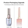 Nagellack Museluoge 12Color/Set Fog Shadow Star Crystal Cat Eye Nail Polish Semi Permanent Soak Off UV Magnetic Gel Nails Polish 15 Ml 231011