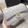 Bolsa de luxo com padrão de elefante bolsa de ombro único de couro nova bolsa xadrez querida bolsa crossbody pequena bolsa quadrada bolsa de designer de couro genuíno com fivela dourada