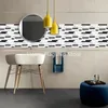 Adesivos de parede 2023 PVC impermeável autoadesivo 3D telha adesivo banheiro cozinha decoração diy casa 10cm x 20cm x 24pcs 231010