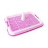 Cat Toys Indoor Dog Potty Training Toalett med höjt staket avtagbart Lätt att rengöra bärbar husdjurskräp Box Supplies 231011