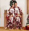 Christmas Pajamas Sets Boys Girls Penguin For Winter Christmas Baby Nightwear Kids Pijamas Pyjamas parent- match8895840