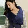 Blankets Heated Throw Blanket 3 Heating Level Electric Shawl Machine Washable Smart Warm Multi-Purpose For Outdoor Home Office