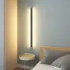 Lampada da parete a led moderna lunga casa camera da letto soggiorno cucina installazione sfondo apparecchio corridoio