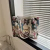 Boodschappentassen Vrouwelijke Canvas Tote Handtassen Dame Schouder Grote Capaciteit Dames Mooie Kat Merk Ontwerp Tas Voor Vrouwen 231010