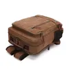 Школьные сумки, винтажный холщовый рюкзак для мужчин, большая вместительная дорожная сумка на плечо, модная студенческая сумка высокого качества, мужской ноутбук, ноутбук 231011