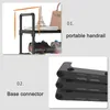 Suportes de armazenamento cremalheiras simples sapato rack multi-camada de metal sapato prateleira economia de espaço para sala de estar sapatos gabinete organizador suporte 231010